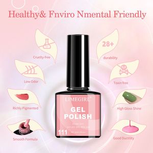 Limegirl Kit per Unghie con 18 LED UV, Asciugatore per Smalto Gel e Set per Estensione Unghie con Base Opaca - Product Image 5