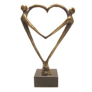 Centro de Mesa de Metal de Lujo con Forma de Corazón, Adorno para Mesa de Boda, Cena Romántica y Decoración para Fiesta de Compromiso - Product Image 1