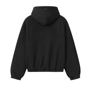 Sudadera con Capucha Premium Personalizada con Mangas Raglán para Mujer, de Algodón Grueso y Felpa, Estilo Vintage, Proveedor de Sudaderas con Etiqueta Privada OEM - Product Image 2