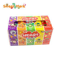 Fruitsmaak Hartvormige Harde Lolly Snoep Kids Halal Snoep
