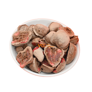 Collation de fraises lyophilisées enrobées de chocolat de qualité supérieure |   Produits sains et croustillants, sans OGM, sucrés et acidulés, en vrac, OEM, étiquette privée - Product Image 1