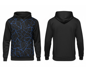 Sweat à capuche entièrement sublimé, design personnalisé pour équipe sportive – Sweat à capuche personnalisé pour équipe, vêtements d'entraînement pour hommes, femmes et jeunes, veste à capuche de sport - Product Image 5