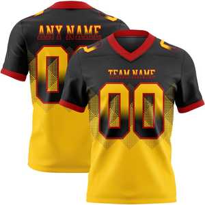 Nouveautés, vente en gros personnalisée, maillots de football américain bon marché pour hommes, sublimation, design imprimé personnalisé, prix bas - Product Image 5