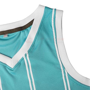 Maillot de basket-ball personnalisé respirant à manches courtes pour équipe de club unisexe 100% polyester durable - Product Image 4
