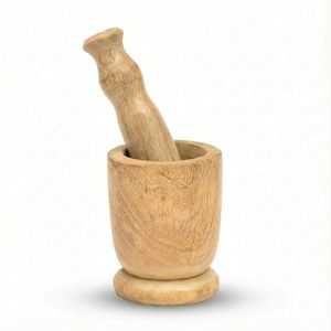 Ensemble mortier et pilon en bois d'acacia de qualité supérieure, Imam Dasta Okhli Musal Kharal Khalbatta, moulin à épices - Product Image 1