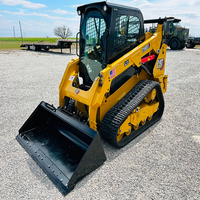 Chargeuse compacte sur pneus Cat 259D3 en gros, haute efficacité, vente directe usine, machine conçue pour les travaux lourds
