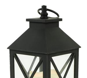 Nouveauté 2026 Lanterne d'extérieur en métal et verre finition noir mat pour la décoration intérieure, lanterne de style moderne faite à la main - Product Image 5