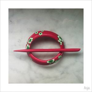 Épingle à cheveux traditionnelle en bois faite à la main, finition lisse naturelle, accessoire pour cheveux, artisanat en bambou et en bois - Product Image 1