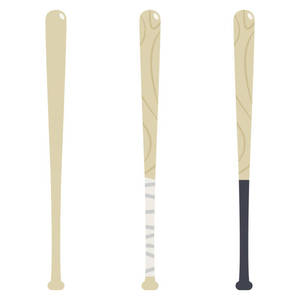 Bâton de baseball en bois léger de haute qualité, personnalisé, pour l'entraînement au softball senior - Product Image 1
