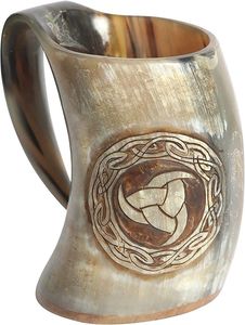 Unique Style High Quality Viking Horn Mug Drinking Horn Mug and Latest Design Coffee Cup Wholesale Price Kitchenware Used - Product Image 4