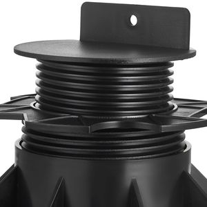 24 Pezzi Blocchi per Pavimentazione in Plastica con Capacità di Carico 2000 libbre, Piedistalli per Sollevamento Piastrelle 2.36-5.31 Pollici / 60-135 mm H-Decking - Product Image 4