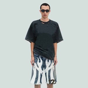 Wholesale Heavy <b>Weight</b> Men T Shirts <b>Blank</b> Oversized T shirt Cotton Men's T-shirts Heavyweight for Men - Product Image 1