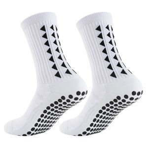 Chaussettes de football de haute qualité en gros, chaussettes de compression épaisses antidérapantes en tissu éponge pour le football - Product Image 4