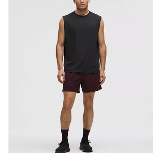 Camiseta sin mangas de malla para hombre, para correr, entrenamiento, secado rápido, ligera, transpirable, deportiva, 100% poliéster, sin costuras - Product Image 2