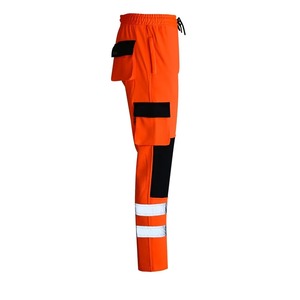 Hi-Vis Anti-Static Safety Pants Waterproof Fluorescent Multi-Pocket Safety Pants - Product Image 6