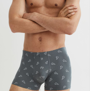 Men's Compression Breathable Quick Dry <b>Polyester</b> Mid-Rise <b>Boxer</b> Briefs Sports Fitness Underwear OEM ODM Private Label Wholesale - Product Image 5