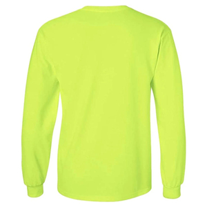High Visibility Safety Sweatshirts Reflective Long Sleeves Stripes Hi Vis Safety Shirts Workwear Construction Road <b>Work</b> Washable - Product Image 2