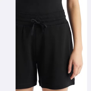 Custom Women's Fleece Shorts Drawstring <b>Waist</b> Closure Regular Fit Eco-Friendly Quick Dry 100% Cotton Custom Logo <b>Waist</b> - Product Image 3