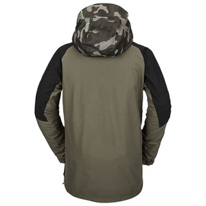 Custom OEM Men Latest Fashion Navy Blue and White <b>Ski</b> Jacket Long Sleeves Multiple Pockets Warm Jacket - Product Image 4