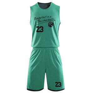 Maillot de basket-ball en maille réversible pour hommes, maillot de basket-ball personnalisé, nouvelle conception d'uniformes de basket-ball - Product Image 1