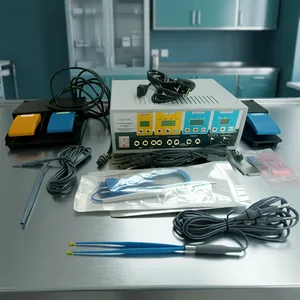 Unité électrochirurgicale numérique manuelle SMART-4 400W (ESU) - Ensemble d'instruments chirurgicaux réutilisables de haute qualité avec modes programmables - Product Image 4
