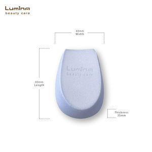 Éponge de maquillage double usage floquée, hypoallergénique, réutilisable après lavage, facile à utiliser, vente en gros pour la distribution au détail - Product Image 3