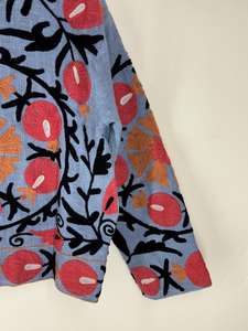 Chaqueta Bordada Suzani Hecha a Mano |   Kimono de Algodón Estilo Boho - Product Image 2