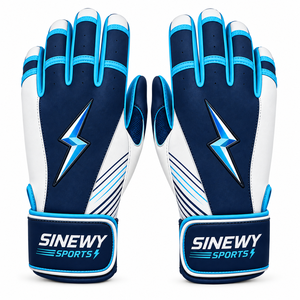 Gants de frappe SINEWY noirs et verts en cuir PU respirant avec support de poignet et fermeture auto-agrippante unisexe pour adulte, entraînement et compétition, droit/gauche - Product Image 2