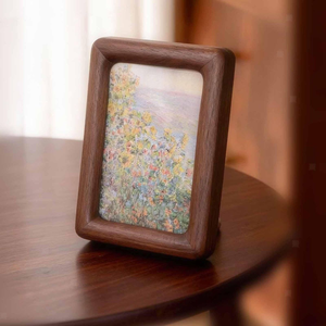 Rustic Walnut <b>Wood</b> Photo <b>Frame</b> handmade <b>wood</b> <b>Picture</b> <b>Frame</b> by blossom craft india - Product Image 5