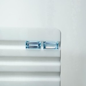 Topacio azul cielo natural, piedra suelta facetada de alta calidad para la fabricación de joyas, diseño de anillo y colgante. - Product Image 3