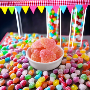 Caramelos de Goma con Sabor a Menta y Fruta Ácida de Doble Color en Bolsa de 2.5 kg, Suministro al por Mayor - Product Image 3