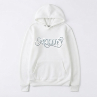 Sweater Hoodie Pria Hitam Regular Fit Bahan Katun Fleece Kasual Dengan Saku Pakaian Musim Gugur