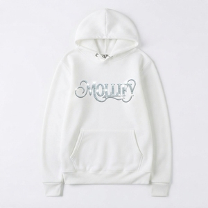Sudadera con Capucha Negra para Hombre, Corte Regular, Felpa de Algodón, Informal, con Bolsillo, para Otoño - Product Image 4