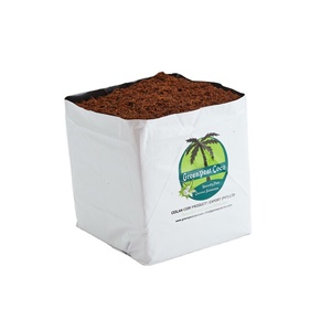 Sacs de plantation à ouverture supérieure de qualité supérieure, idéaux pour la culture hydroponique et l'horticulture, substrat de noix de coco 100 % écologique - Product Image 1