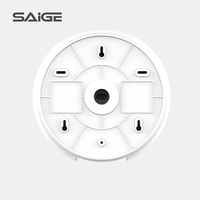 Dispensador de Papel Higiénico Moderno de Pared, Ecológico, de ABS, Marca Saigood, con 1 Año de Garantía, para Uso en Hoteles y Baños