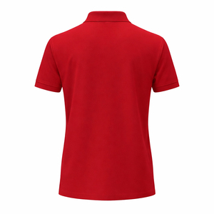 เสื้อถักเนื้อผ้าฝ้ายแท้ 100% ระบายอากาศได้ดี เป็นมิตรกับสิ่งแวดล้อม สีเขียวเซจ แต่งขอบสีขาว ปักโลโก้ตามสั่ง ขายส่ง - Product Image 2