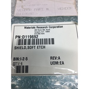 3 TOKYO ELECTRON TEL D119692 SHIELD, SOFT ETCH - อุปกรณ์และชิ้นส่วนเซมิคอนดักเตอร์ระดับโลกที่เชื่อถือได้ - Product Image 5