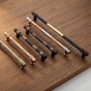 OEM Premium Modern Brass Graphite Black CP Finish Heavy Duty Ambidextrous Architectural Door Pull <b>Handle</b> for Glass - Product Image 1