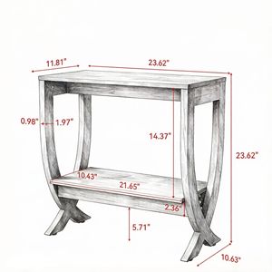 Tavolino Pieghevole Moderno in Legno Stile Giapponese con Vano Portaoggetti per Soggiorno - Product Image 3