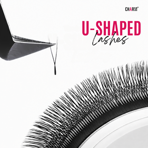 ขนตาปลอมสำเร็จรูป Charmlash ขายส่ง ถาดขนตารูปตัวยู คุณภาพสูง ใย PBT ความยาวผสม 5D ให้ลุคที่นุ่มนวลขึ้น ความหนา 0.07 - Product Image 5
