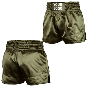 Shorts de MMA et de boxe personnalisés de qualité supérieure 2024, shorts de Muay Thai grande taille, vêtements d'arts martiaux pour hommes avec service OEM - Product Image 2
