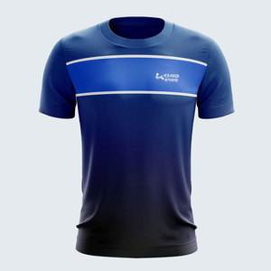 เสื้อกีฬาพิมพ์ลายราคาส่ง ผลิตจากวัสดุโพลีเอสเตอร์ ราคาประหยัด - Product Image 1