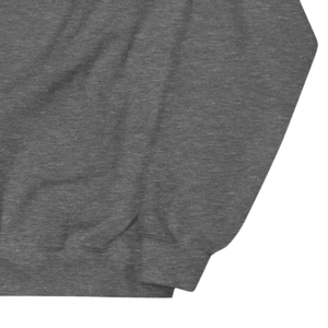 Sweat-shirt unisexe rose à col rond gris chiné foncé, pull en molleton graphique à manches longues, décontracté, mode hiver, vêtement de tous les jours - Product Image 5