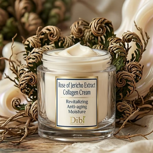 Crema de colágeno con extracto de rosa de Jericó de planta de resurrección ODM / OBM desarrollada y formulada en Corea crema antienvejecimiento - Product Image 1