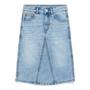 Nouvelle jupe en jean élégante pour femme, style Y2K, avec poches, taille haute, boutonnée, décontractée, prête à être expédiée - Product Image 6