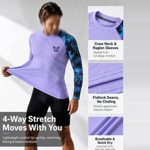 In Stock Premium Quality <b>Men</b> <b>Rash</b> <b>Guard</b> Oem Service <b>Men</b> <b>Rash</b> <b>Guard</b> Latest Design <b>Men</b> <b>Rash</b> <b>Guard</b> - Product Image 4