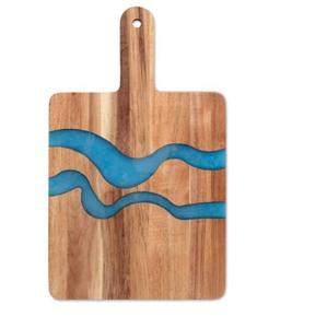 Natural Finishing Salad Serving <b>Chopper</b> Board Hotel Kitchenware Items Attractive Design Wooden Chopping Block <b>For</b> <b>Sale</b> - Product Image 2