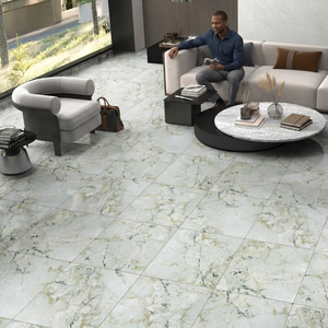 Emperador Metal Imitation 2x2feet Semi-matt Porcelain Tiles Firebrick Adhesive Outdoor Flooring for Modern Interiors - Product Image 5