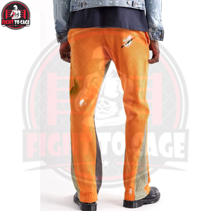 New Arrival Premium Quality Lightweight Multi-Color Mid <b>Stacked</b> Pants Oversized Flared Bottom <b>Joggers</b> Urban Style Loose Fit - Product Image 3