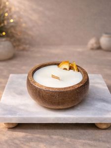 Pot en bois de luxe pour bougies parfumées artisanales, produits d'aromathérapie et rangement décoratif pour la maison - Product Image 6